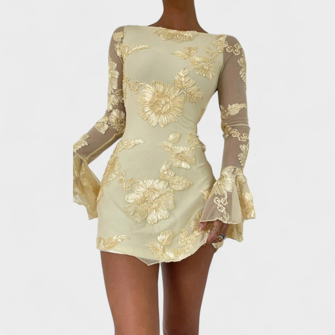 Júlia - Robe avec charme floral