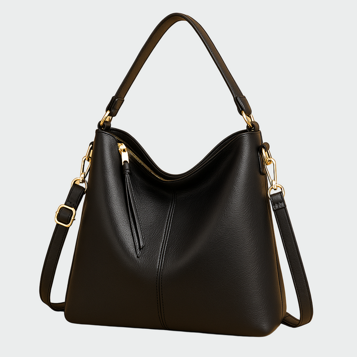 Sac hobo en cuir classique