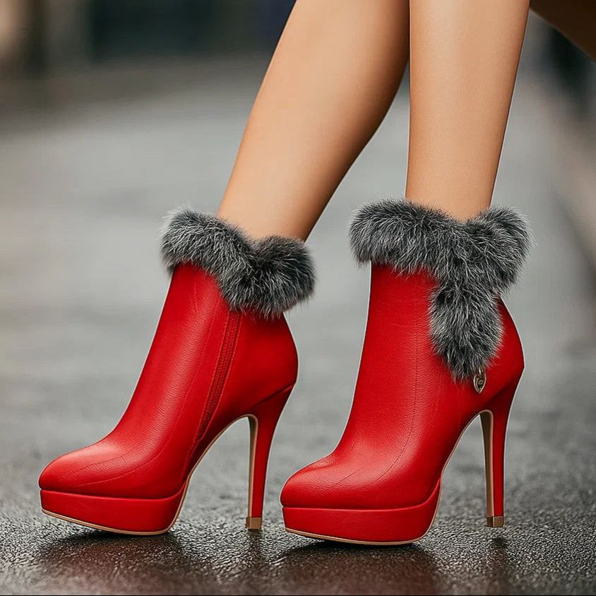 Magda - Bottes à Talons Chaleureuses