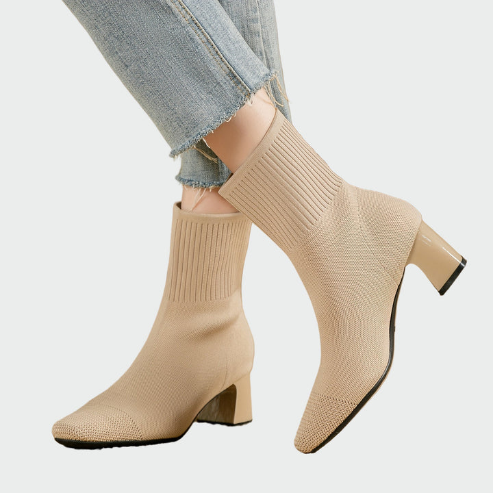 Bottines orthopédiques tricotées