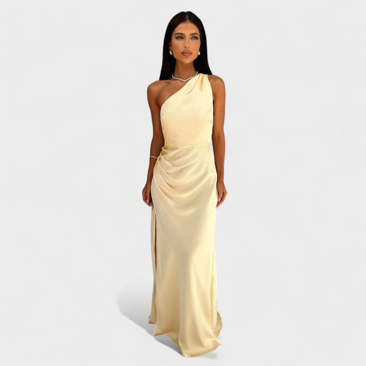 Aurélia - Robe longue en satin