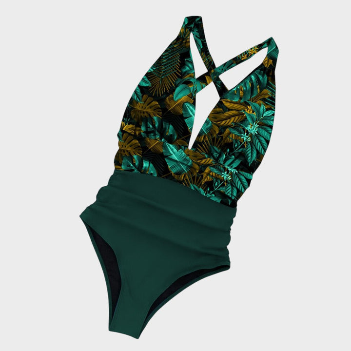Joana - Maillot de Bain Chic à Taille Haute