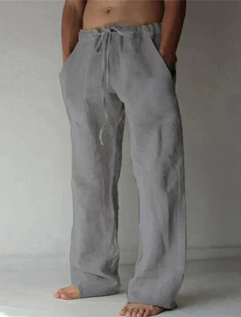 Bruno - Pantalons décontractés avec fermeture Velcro