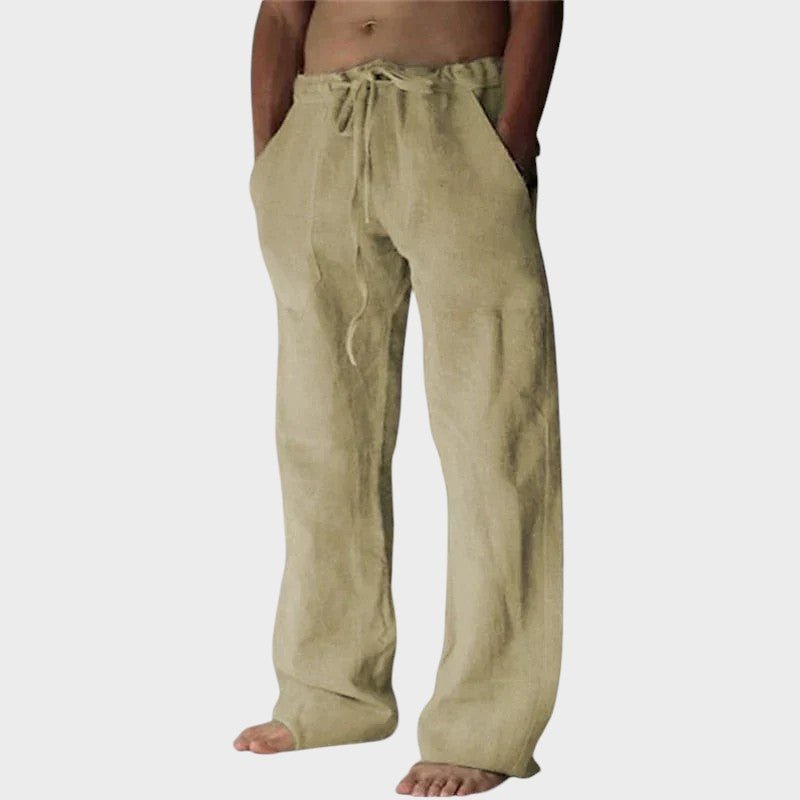 Bruno - Pantalons décontractés avec fermeture Velcro