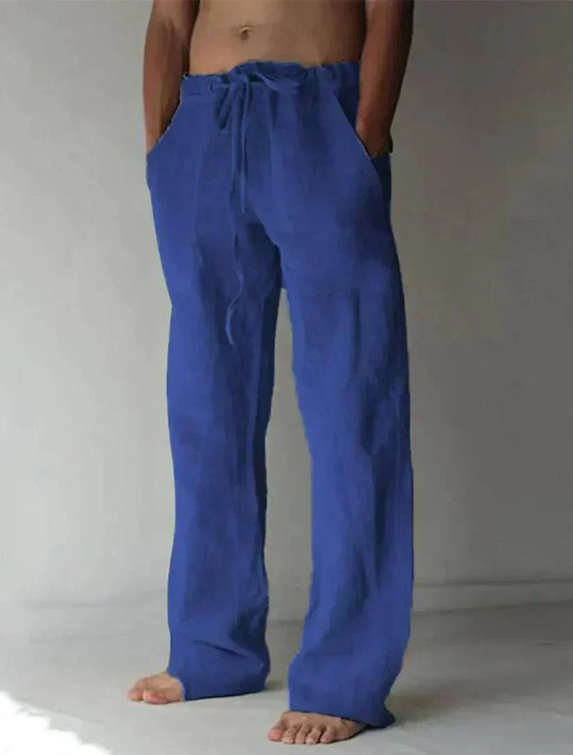 Bruno - Pantalons décontractés avec fermeture Velcro