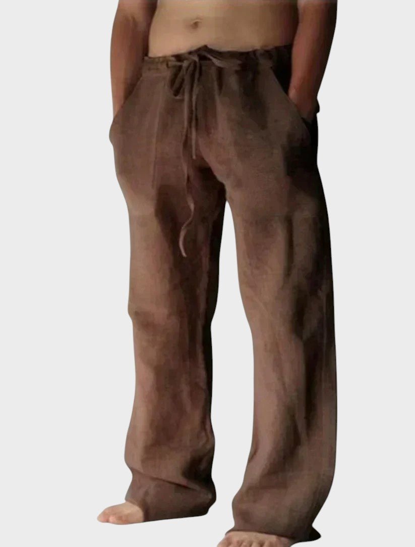 Bruno - Pantalons décontractés avec fermeture Velcro