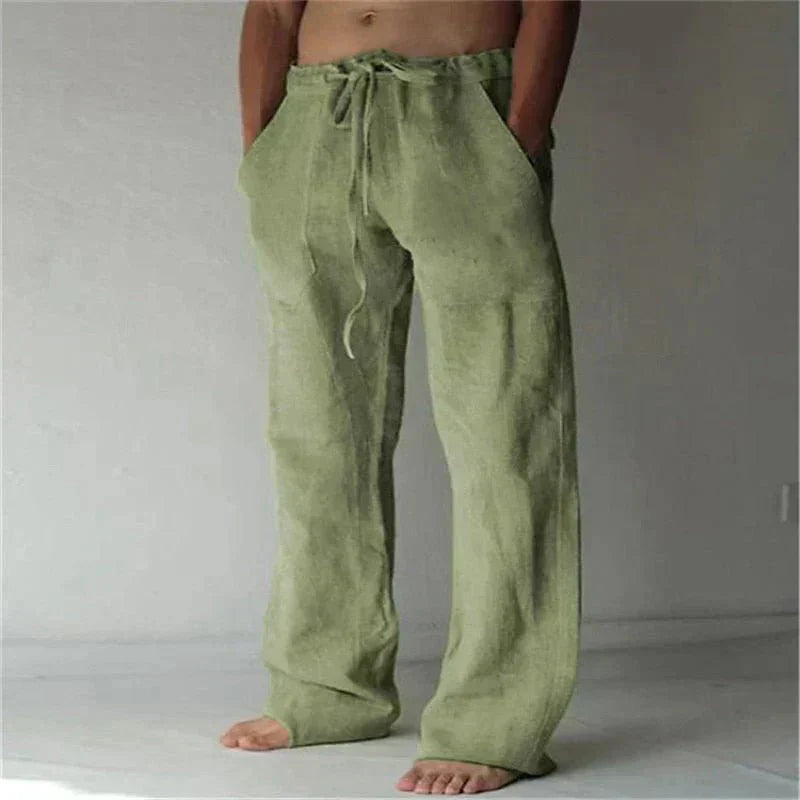 Bruno - Pantalons décontractés avec fermeture Velcro
