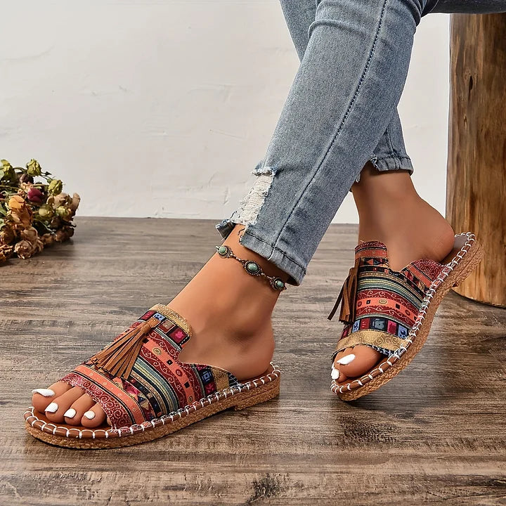 Leena - Sandales Orthopédiques Plates Confortables