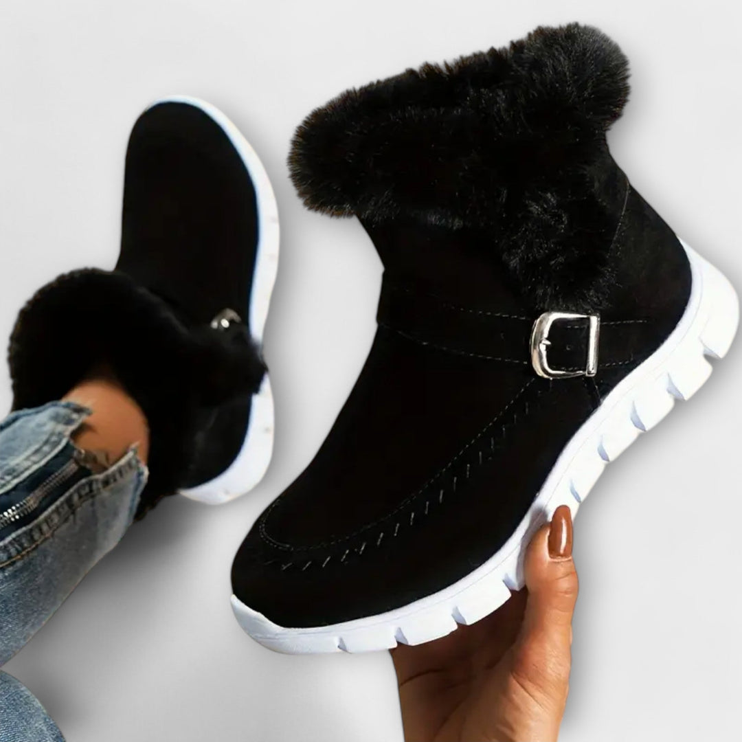 Anabela - Bottes de cheville chaudes et doublées