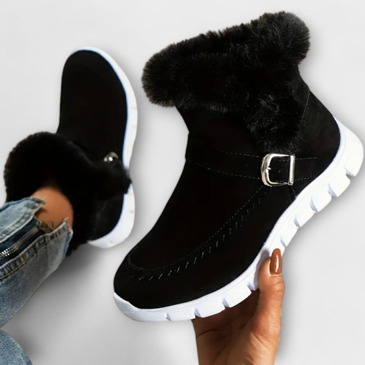 Anabela - Bottes de cheville chaudes et doublées