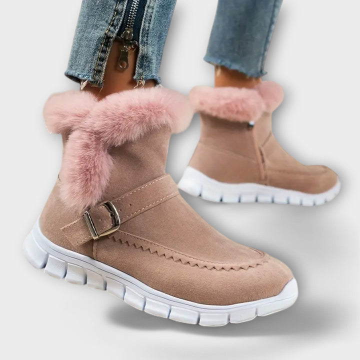 Anabela - Bottes de cheville chaudes et doublées