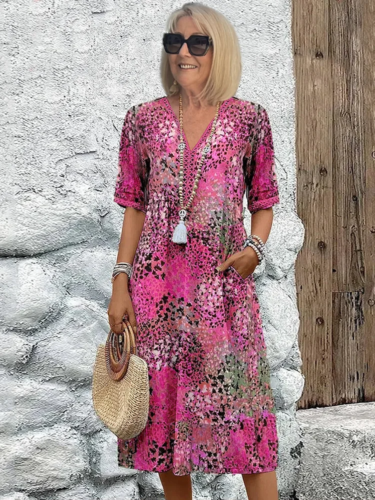 Lia - Robe Femme Midi