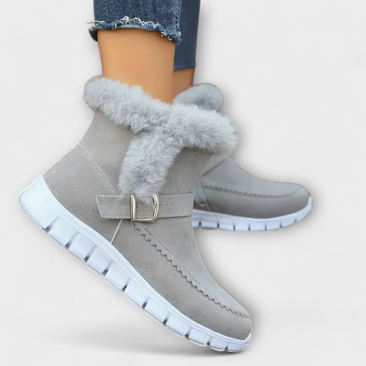 Anabela - Bottes de cheville chaudes et doublées