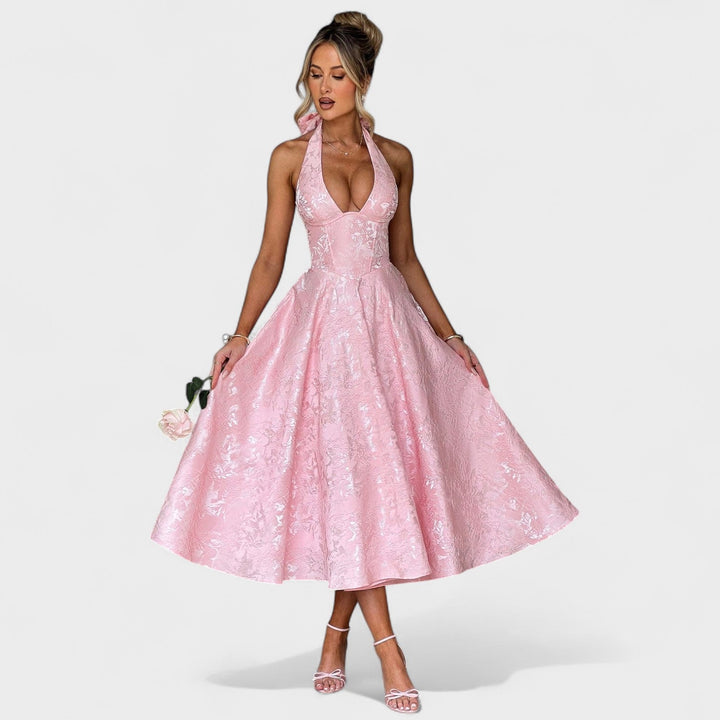 Efi - Robe midi texturée