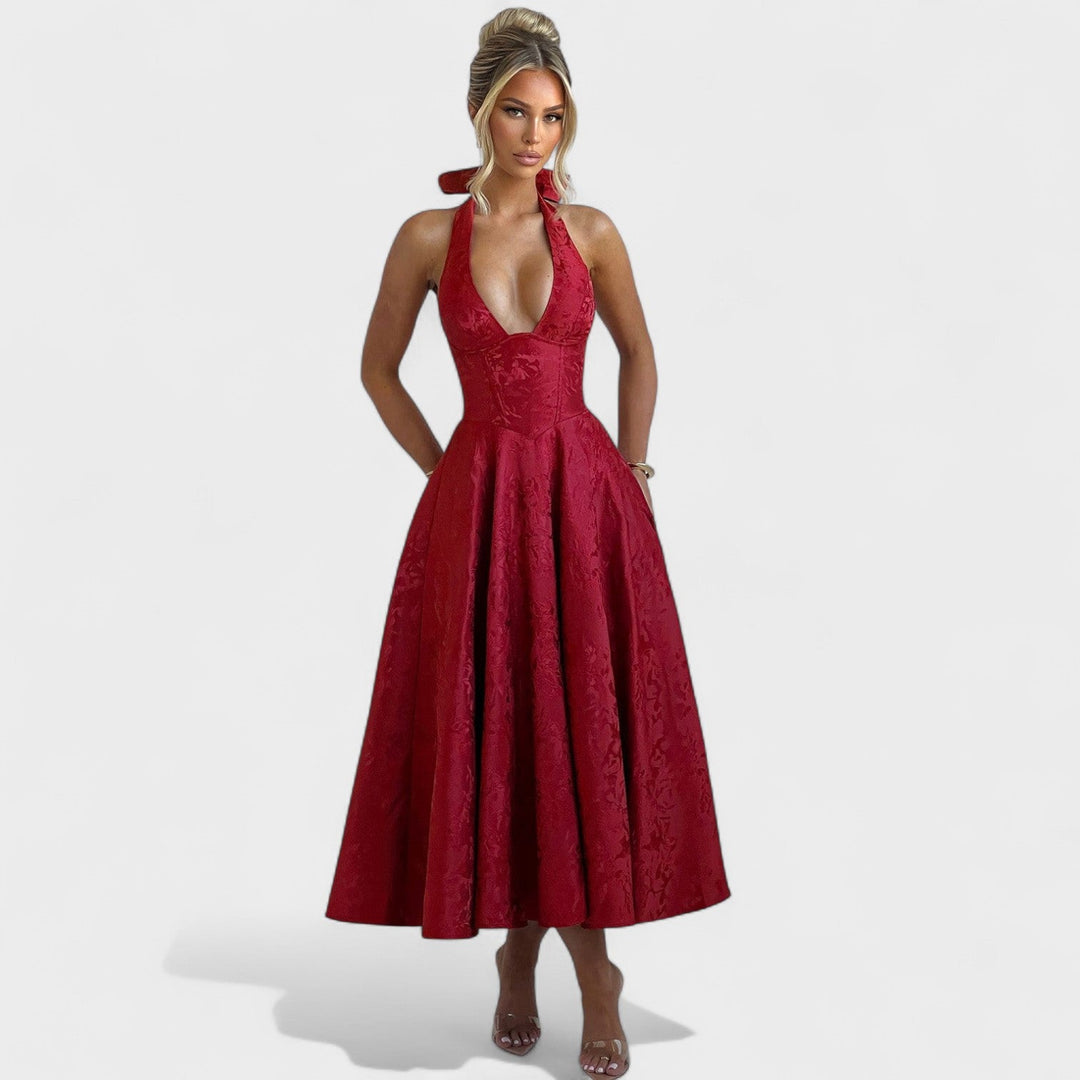 Efi - Robe midi texturée