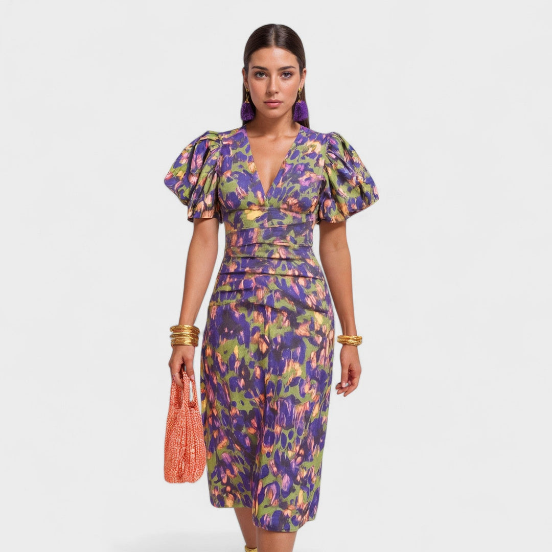 Lília - Robe Feu Tropical