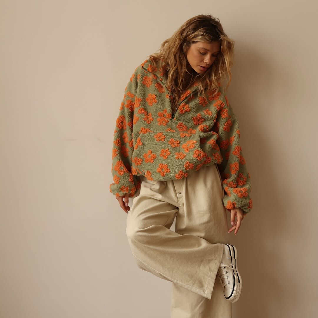 Daisy - Pull Polaire Floral