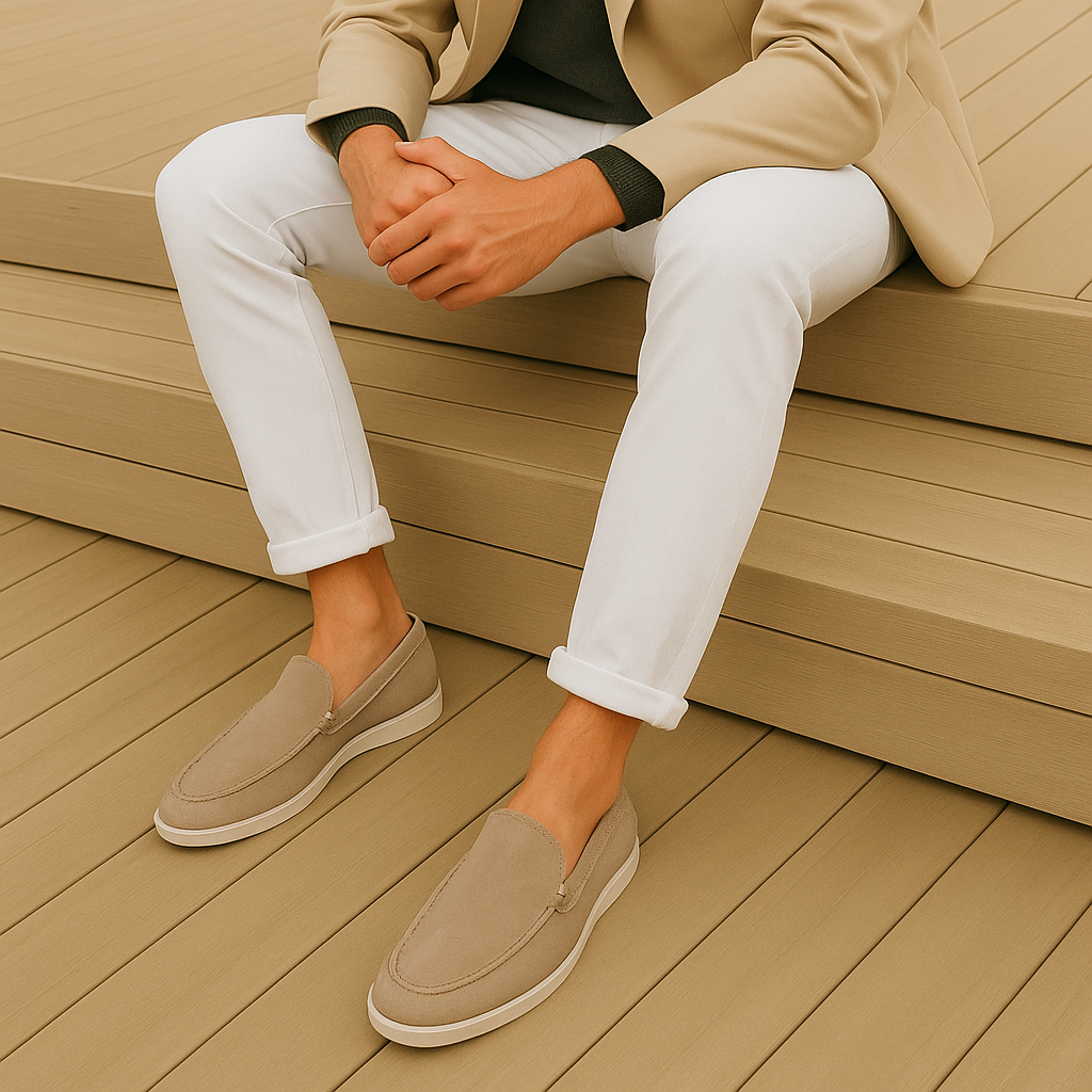 Gustavo - Mocassins en daim