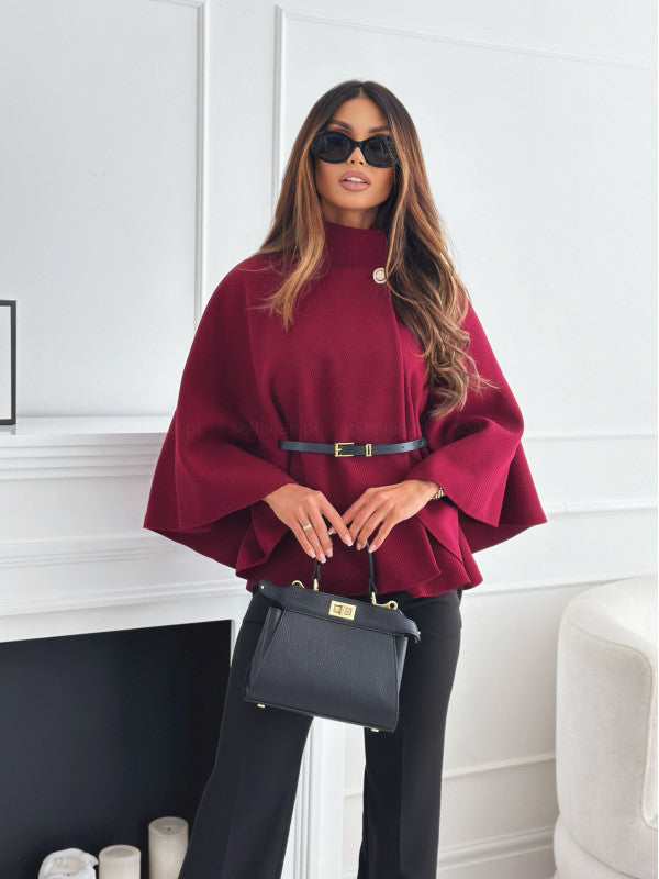 Aline - Veste Papillon avec Ceinture