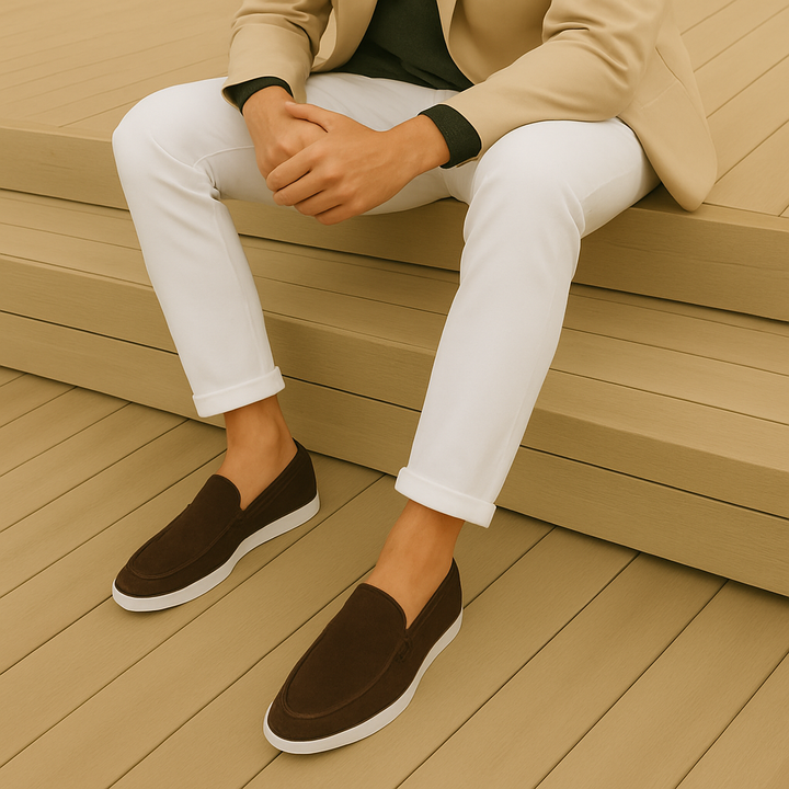 Gustavo - Mocassins en daim