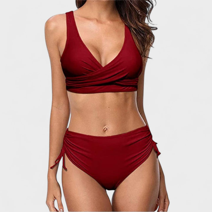 Helena - Maillot de Bain Hauts avec Top Croisé