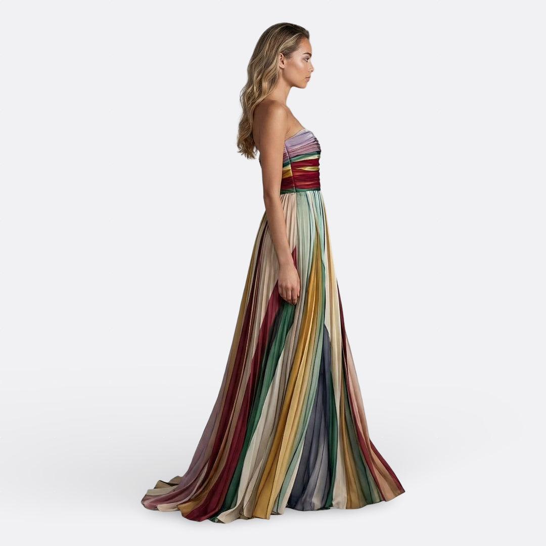 Lise - Robe longue sans manches