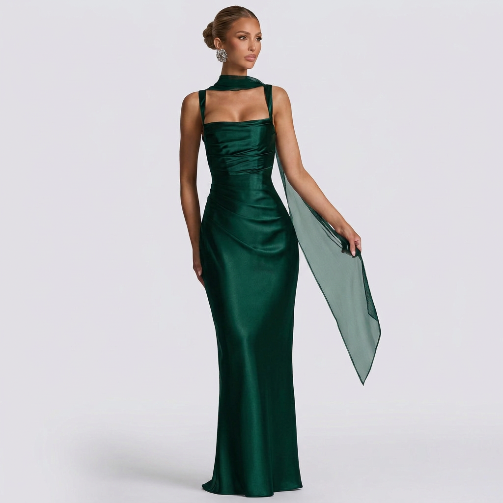 Luana - Robe Maxi Élégante