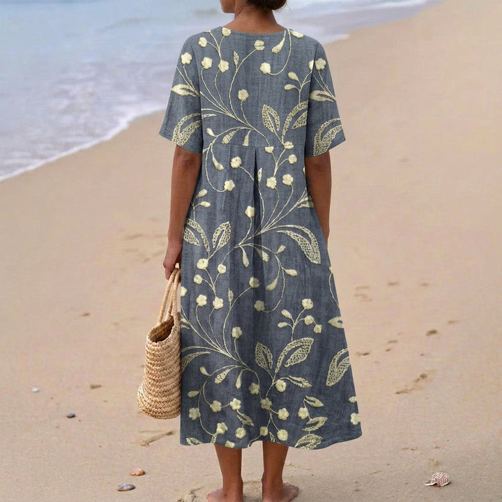 Eliana - Robe en Broderie Florale