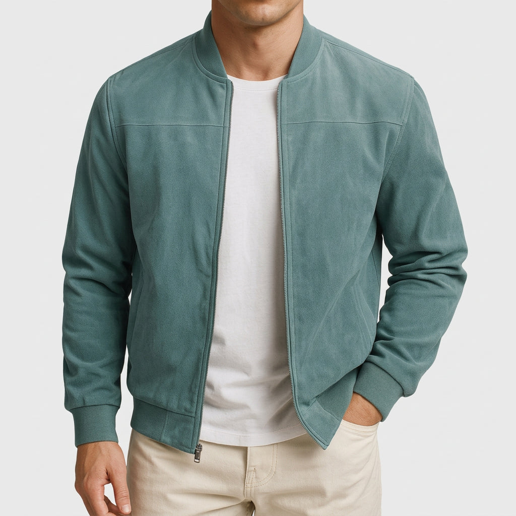 André - Veste Légère en Daim