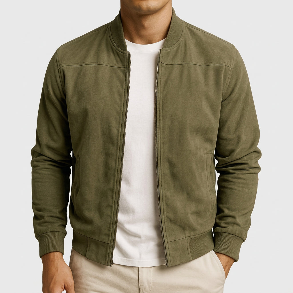 André - Veste Légère en Daim