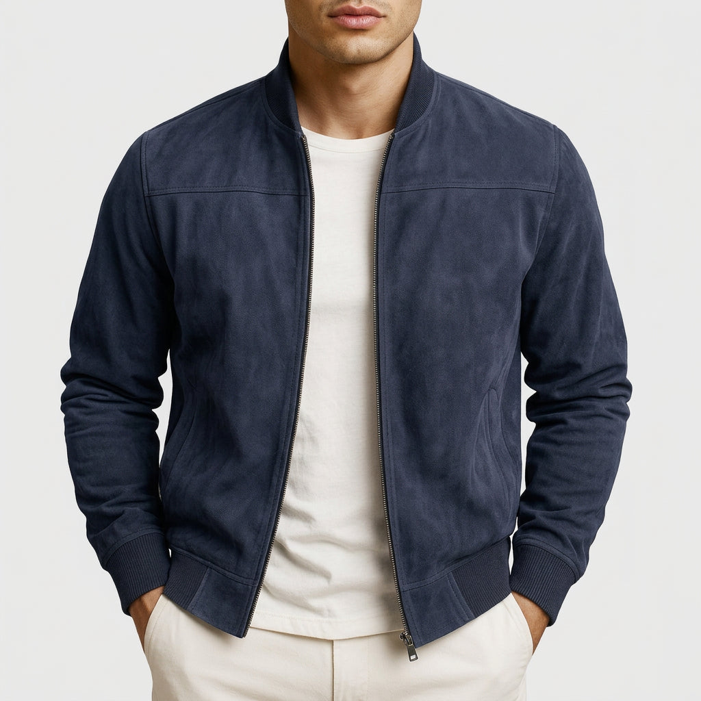 André - Veste Légère en Daim