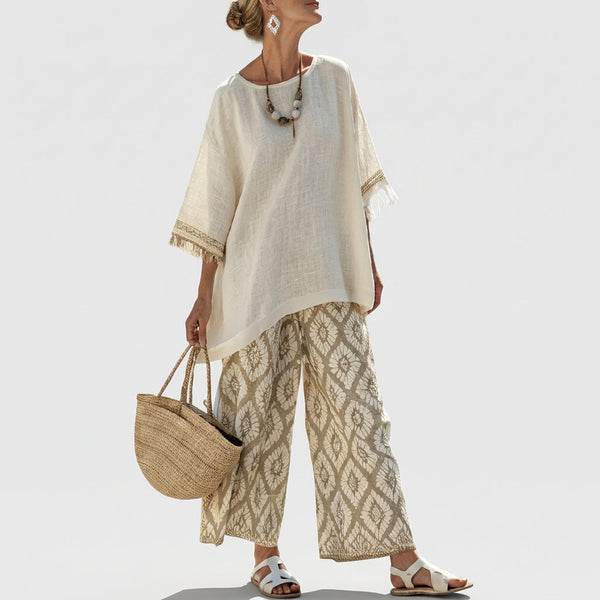 Eduarda - Ensemble Boho Chic Élégant