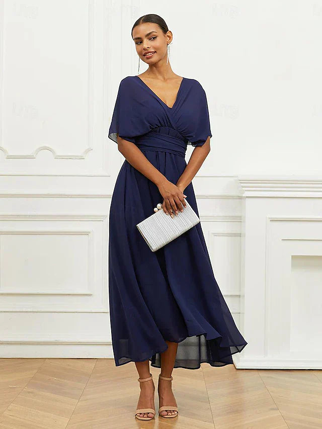Helena - Robe Midi Formelle
