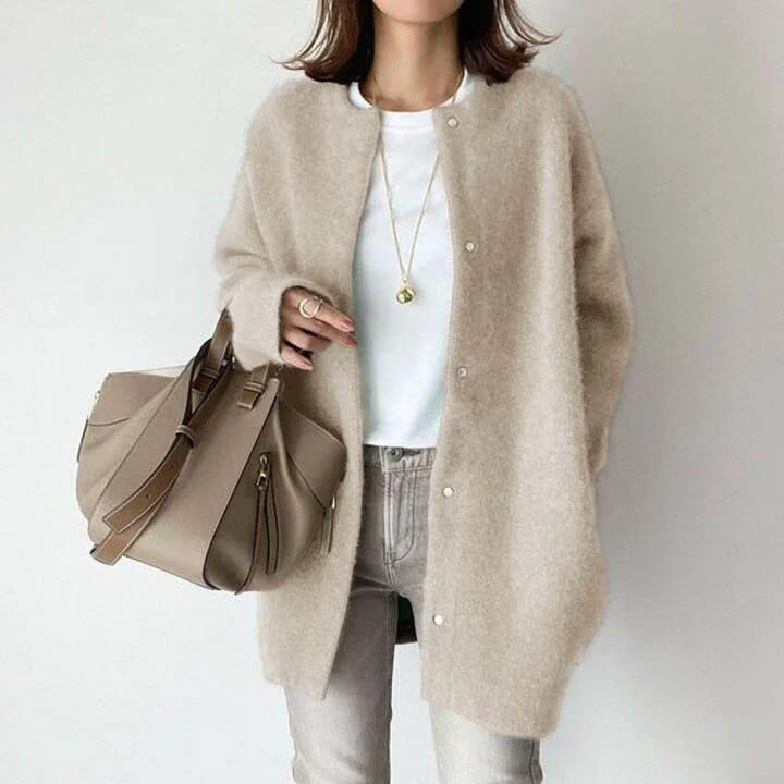 Vânia - Manteau en maille luxueux