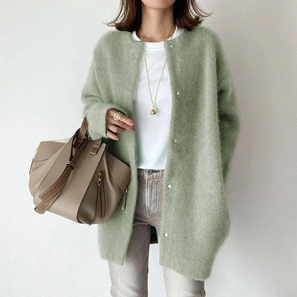 Vânia - Manteau en maille luxueux