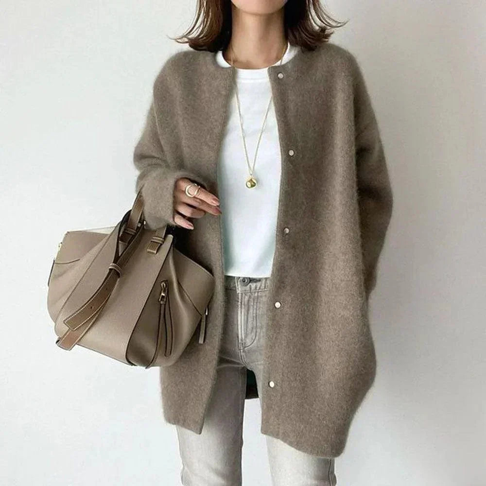 Vânia - Manteau en maille luxueux