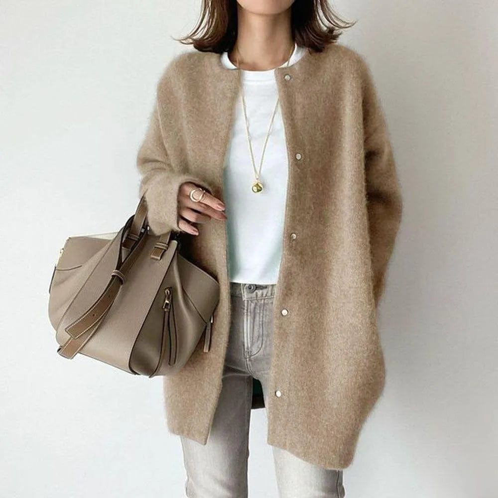 Vânia - Manteau en maille luxueux
