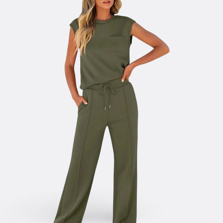 Íris - Ensemble Décontracté en Tissu Doux Lounge