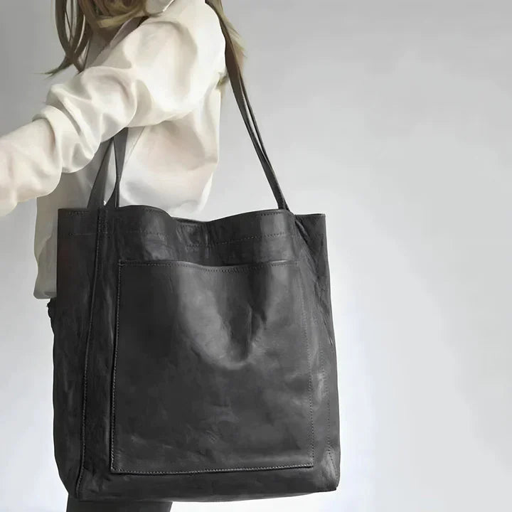 Elle - Sac à bandoulière classique en cuir