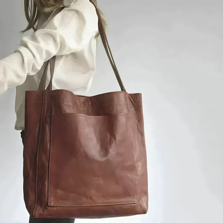 Elle - Sac à bandoulière classique en cuir