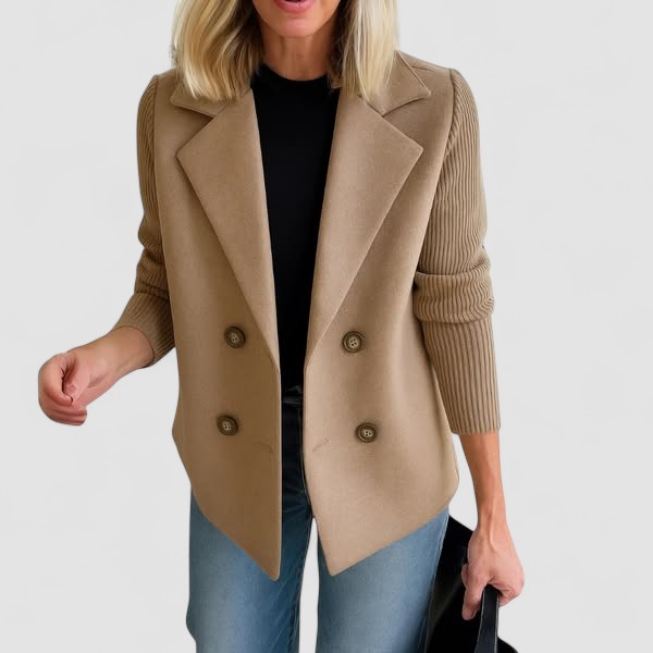 Marta - Manteau Élégant avec Maille