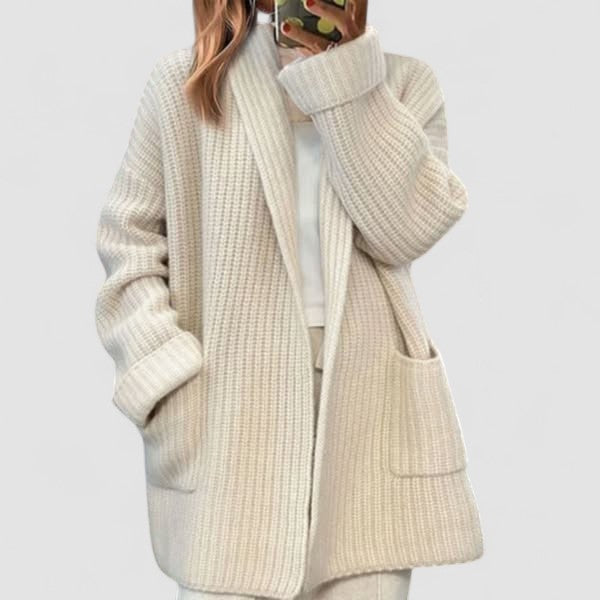 Teresa - Cardigan en Maille avec Poches