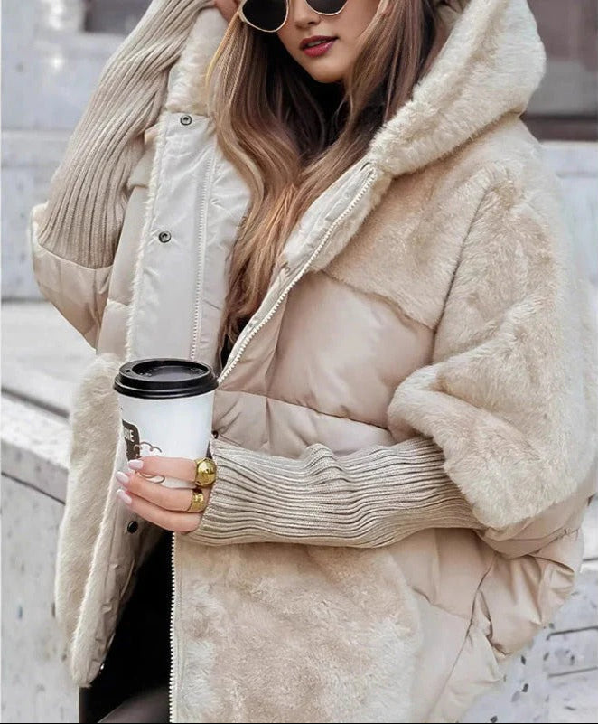 Dominique - Veste Matelassée avec Capuche