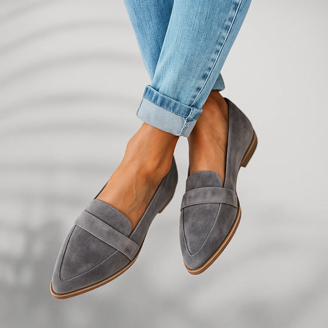 Rosa - Mocassins orthopédiques en cuir