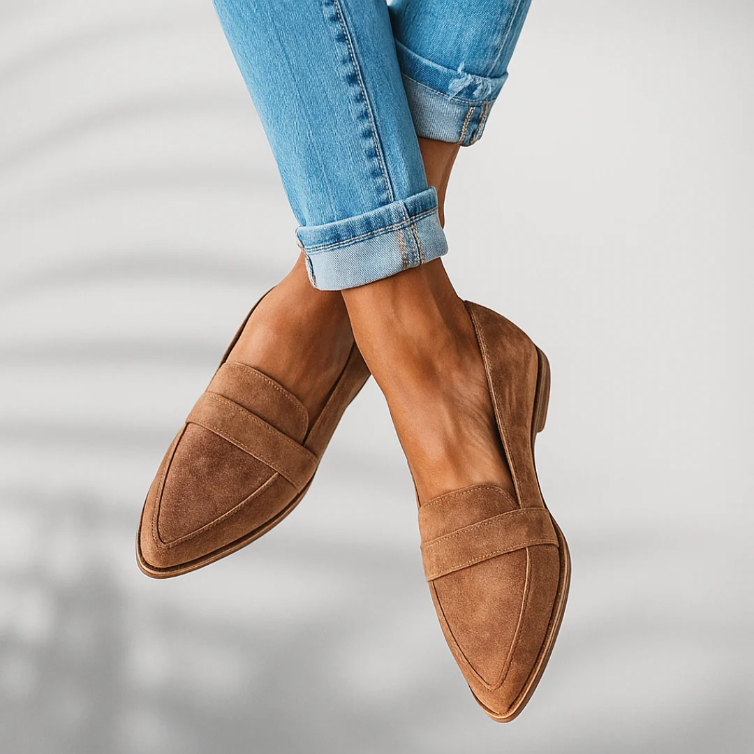 Rosa - Mocassins orthopédiques en cuir