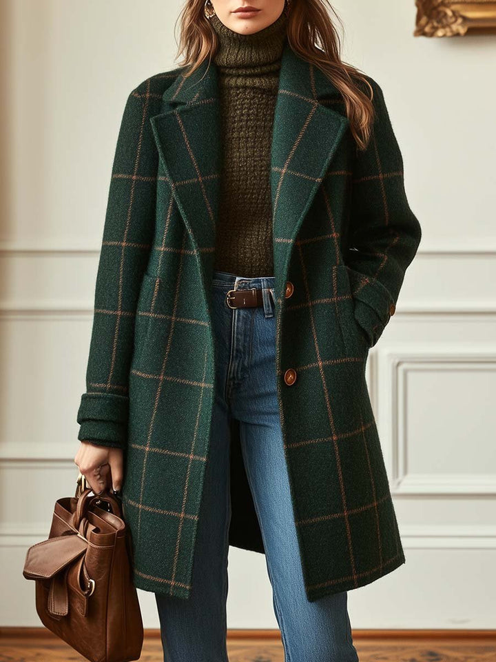 Irlande - Manteau à Motif Tartane