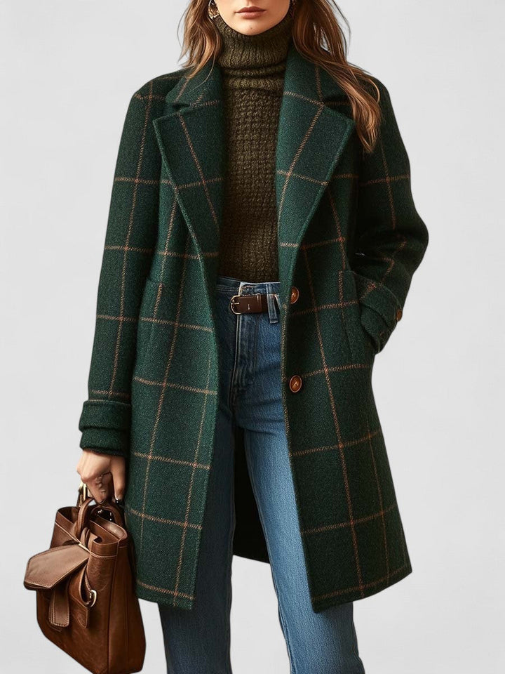 Irlande - Manteau à Motif Tartane