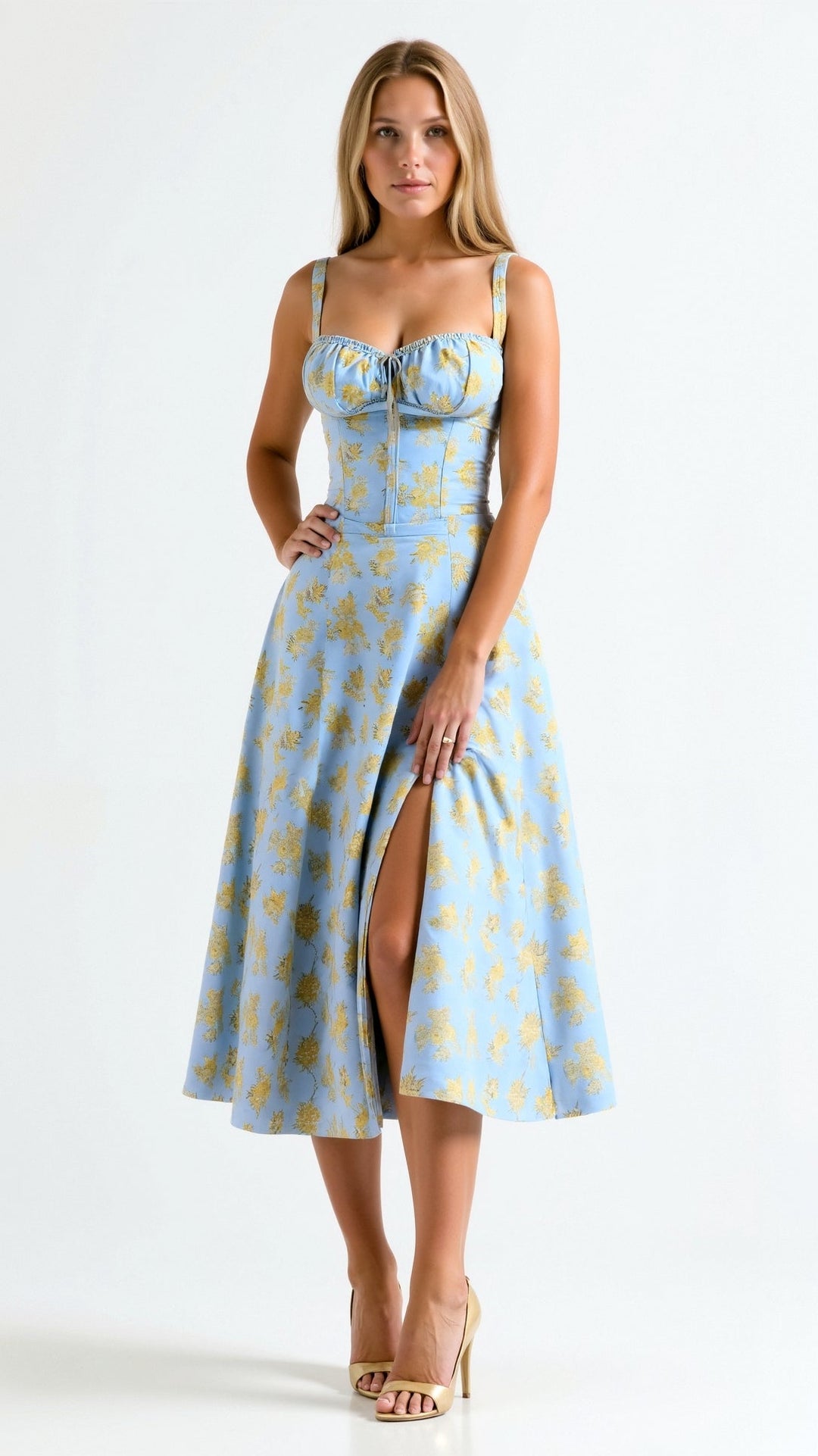 Júlia - Robe Midi Élégante