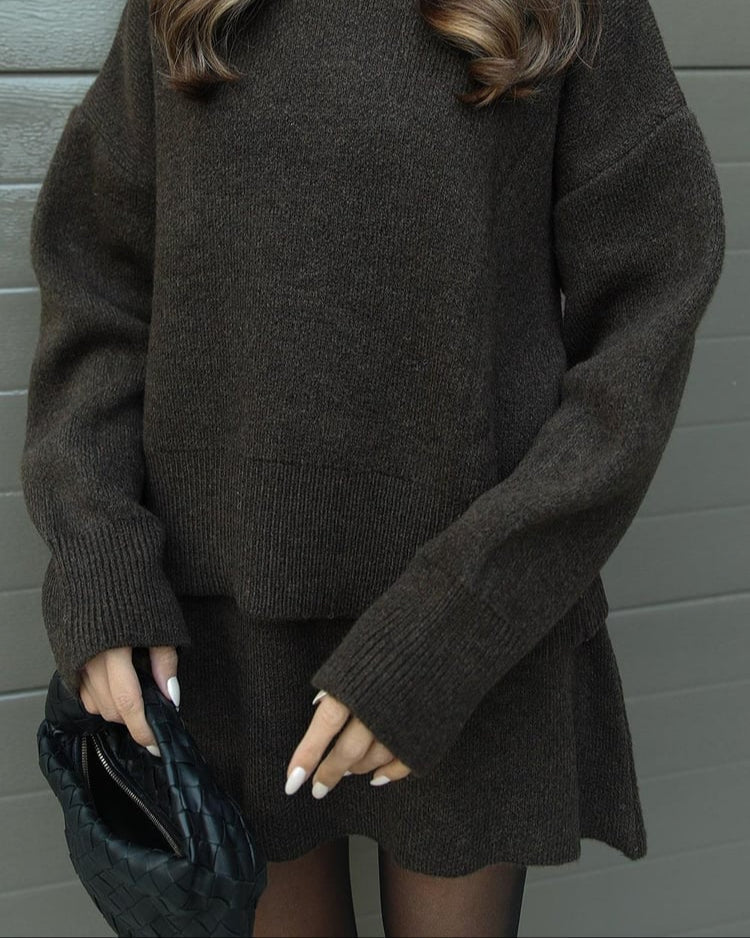 Lara - Ensemble en Maille Automne