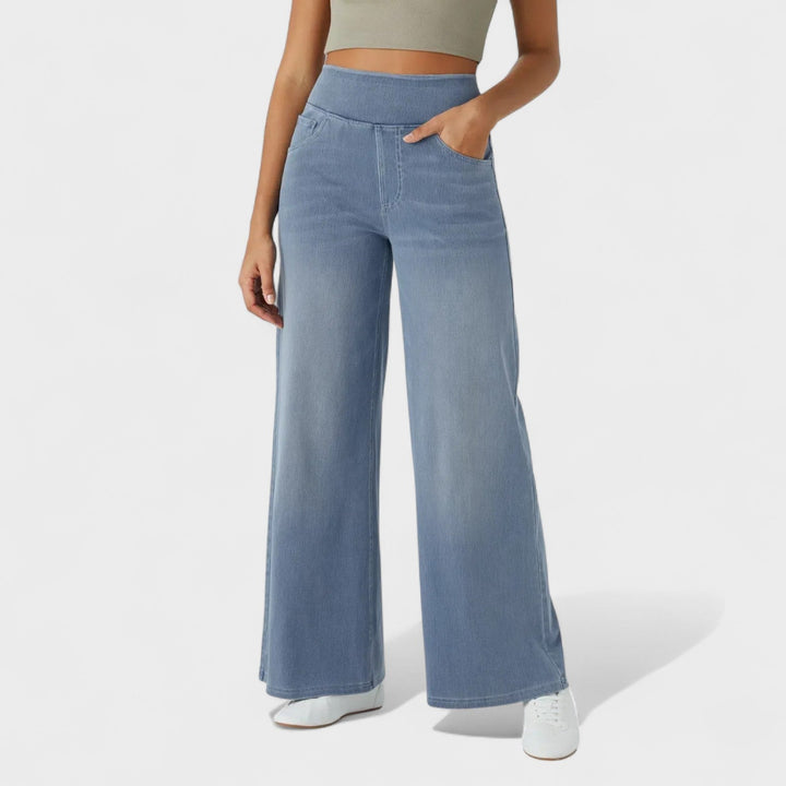 Irene - Pantalons en jean à coupe large